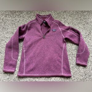Girls Patagonia pullover - size 10